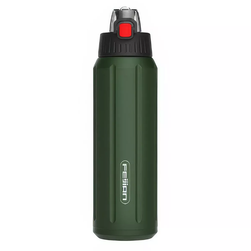 stainless steel sports water bottle, view 4 - MRSLM