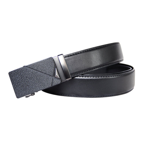 men's automatic buckle leather belt - MRSLM