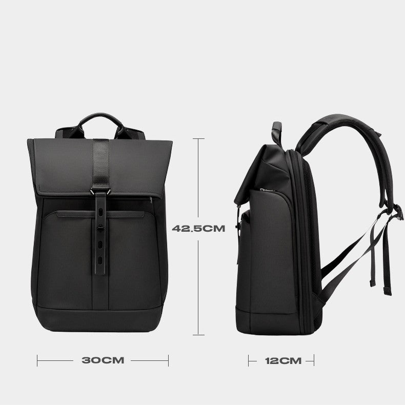 men's leisure business backpack, view 2 - MRSLM