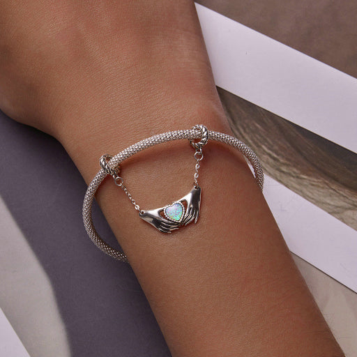 hand care heart diy charm bead - MRSLM