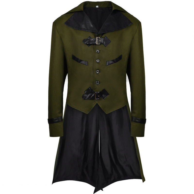 dovetail punk gothic coat, view 3 - MRSLM