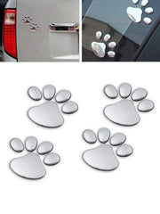 3D paw print car stickers, view 8 - MRSLM