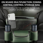 leather car seat organizer, view 9 - MRSLM