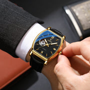 men's square hollow mechanical watch - MRSLM