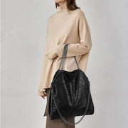leather chain shoulder bag - MRSLM