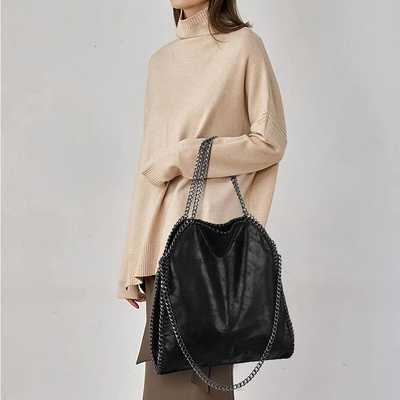 leather chain shoulder bag - MRSLM