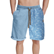 loose cotton sports shorts, view 2 - MRSLM