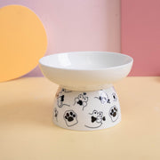 cartoon ceramic cat bowl, view 15 - MRSLM