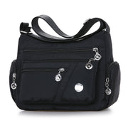 women's multi-pocket nylon crossbody bag, view 12 - MRSLM