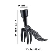 Stand-up weed puller with aluminum claw, view 2 - MRSLM