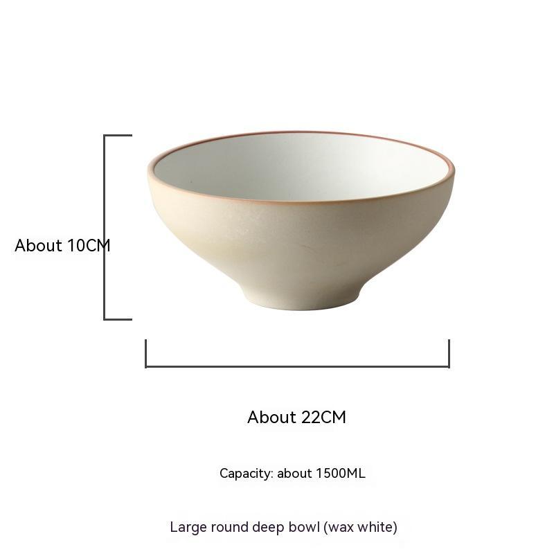 creative deep bowl for ramen and dumplings, view 6 - MRSLM