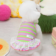 striped dog dress, view 4 - MRSLM