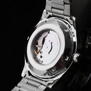 men's skeleton automatic watch, view 5 - MRSLM