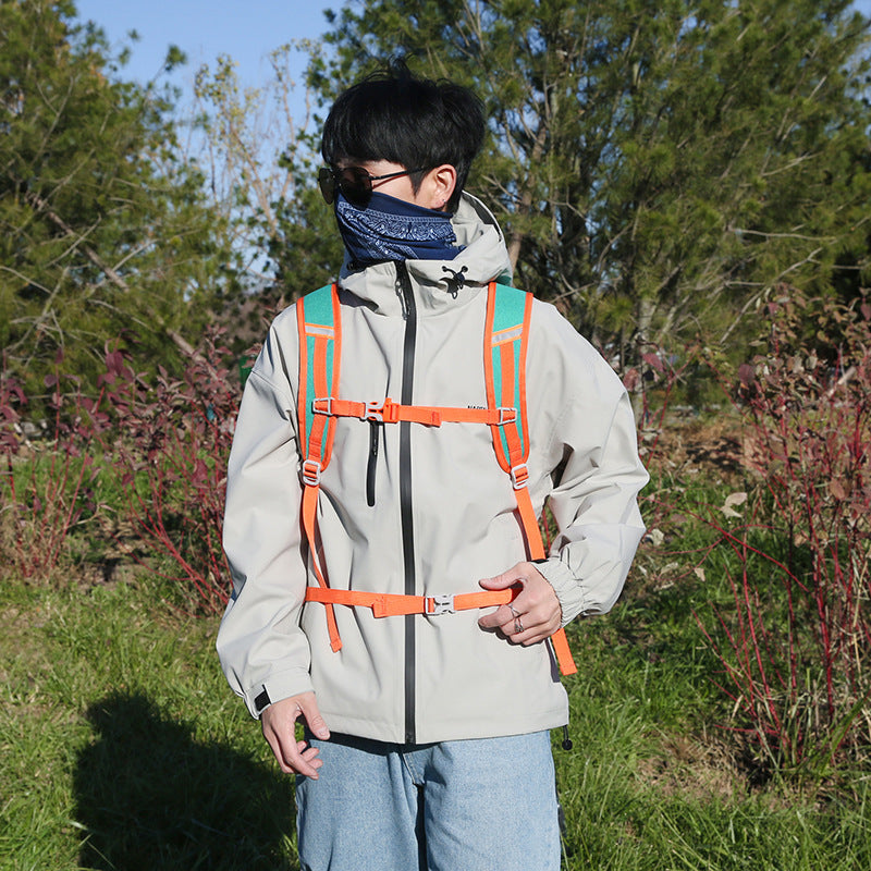 lightweight hiking backpack, view 2 - MRSLM