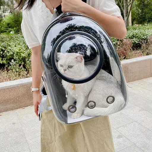 cat space capsule backpack - MRSLM