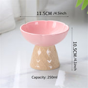 ceramic ice cream cat and dog bowl, view 11 - MRSLM