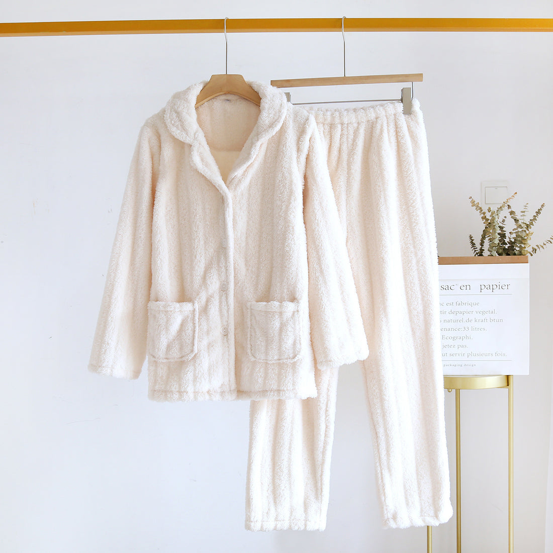 His and Hers Flannel Pajama Set