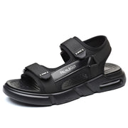 men's Velcro mesh beach sandals, view 2 - MRSLM