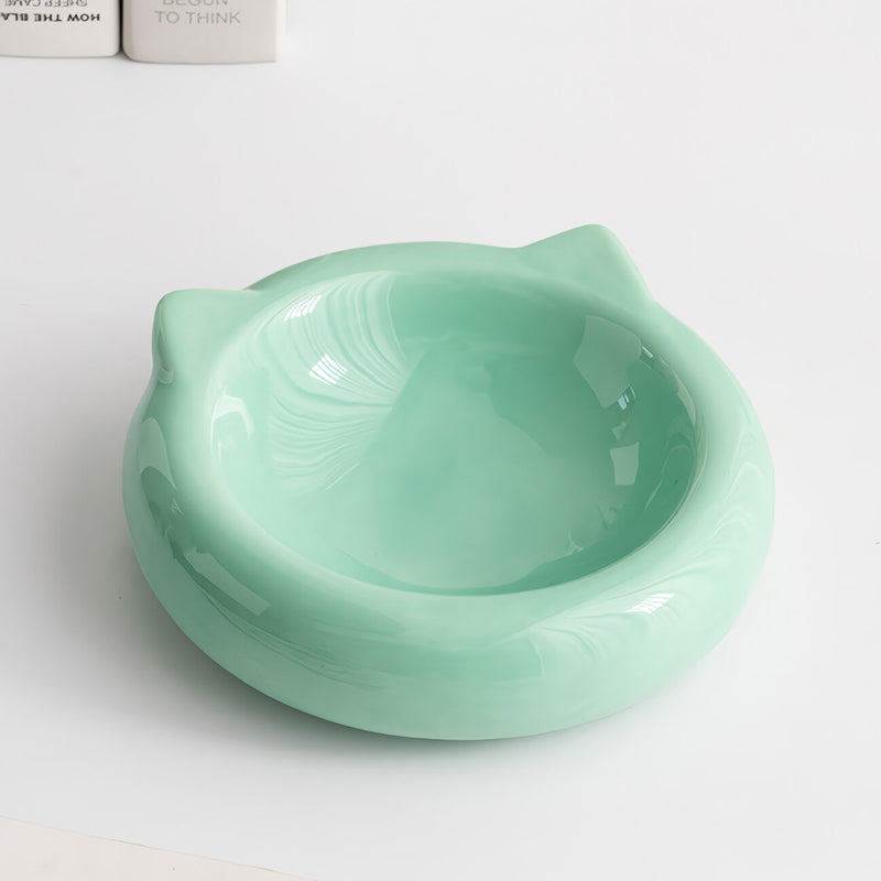ceramic anti-slip pet bowl, view 2 - MRSLM