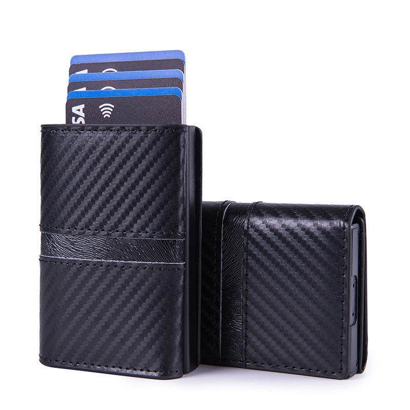 portable anti-theft card holder box, view 5 - MRSLM