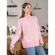 women's turtleneck sweater, view 27 - MRSLM