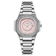 fashion quartz waterproof women's watch, view 3 - MRSLM