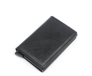 pop-up leather card holder, view 8 - MRSLM