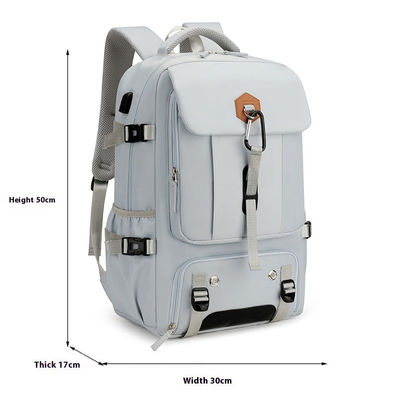 70 liter travel backpack, view 3 - MRSLM