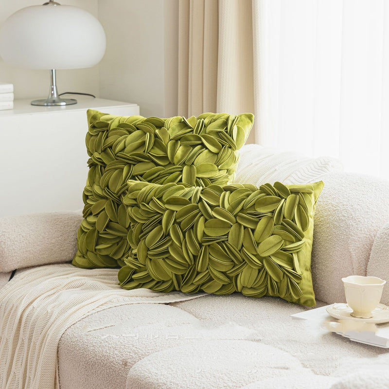 velvet decorative pillowcase, view 8 - MRSLM