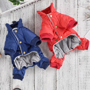 cute winter cats tracksuit for dogs, view 8 - MRSLM