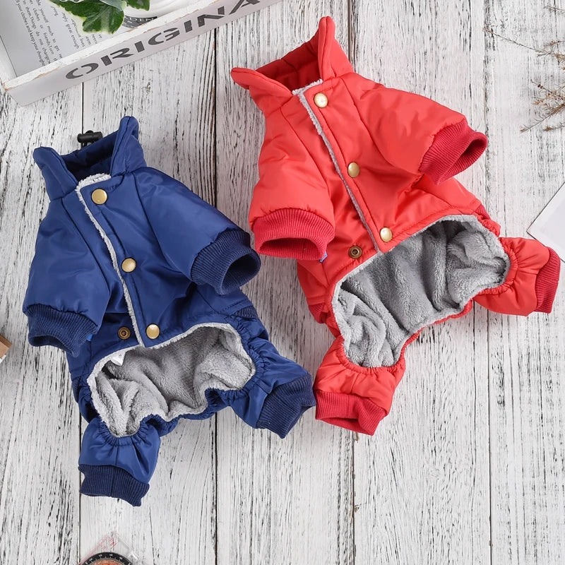 cute winter cats tracksuit for dogs, view 8 - MRSLM
