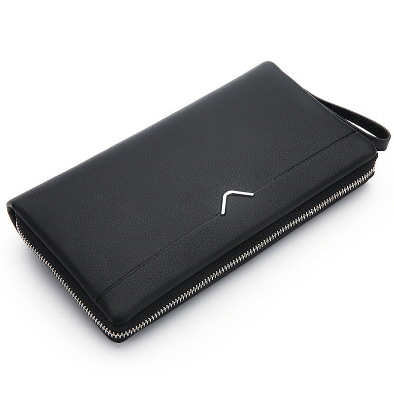 men's business commuter wallet, view 2 - MRSLM