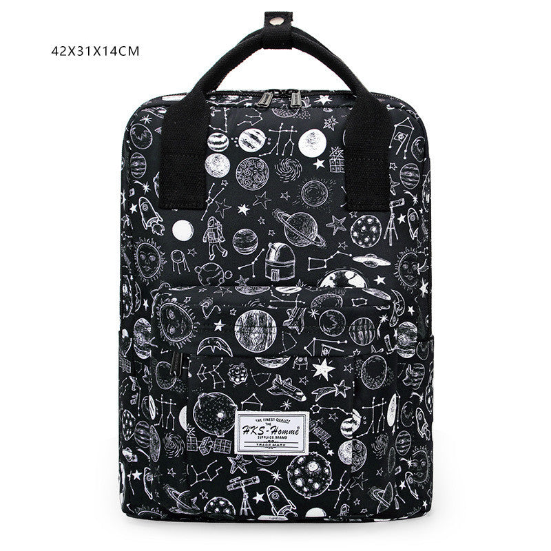 printed laptop backpack, view 19 - MRSLM