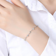blue crystal lightning bracelet, view 5 - MRSLM