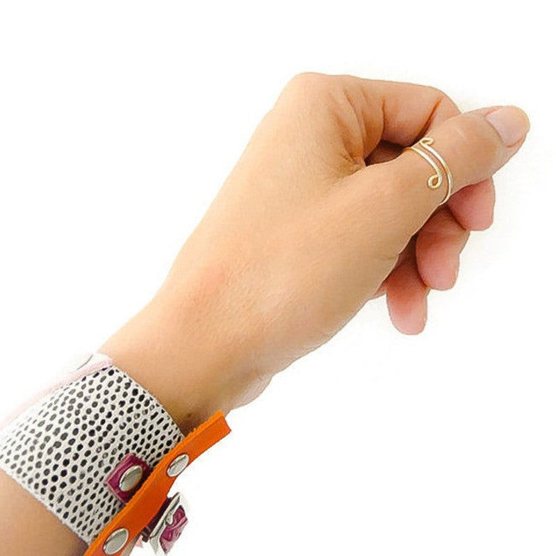 adjustable single and double layer ring, view 2 - MRSLM
