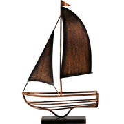 Iron sailboat wine rack, view 5 - MRSLM