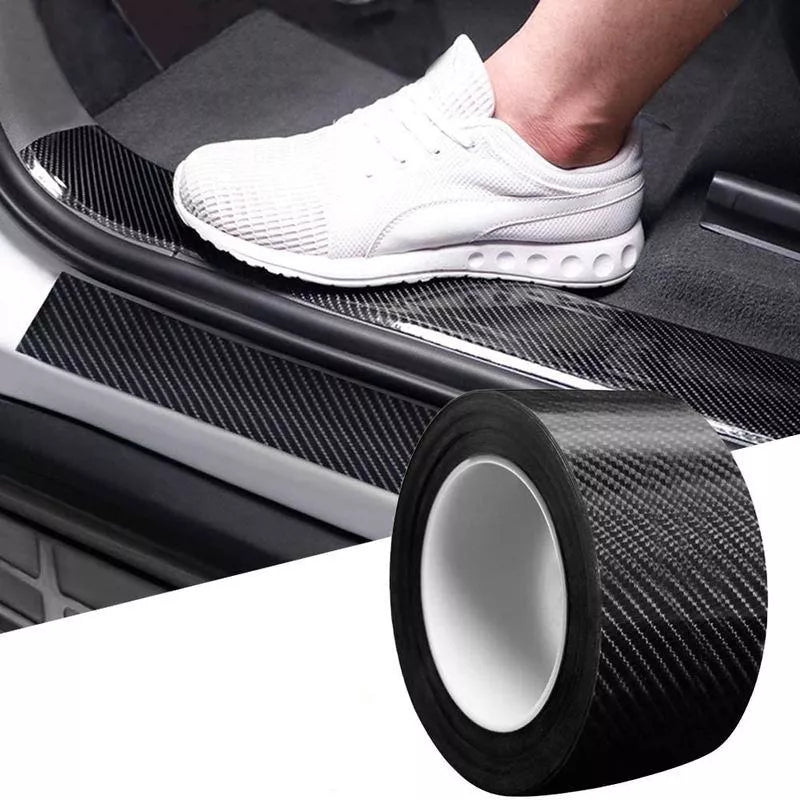 carbon fiber car edge and sill guard strips, view 6 - MRSLM