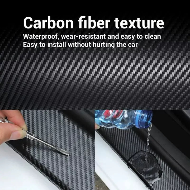carbon fiber car edge and sill guard strips, view 7 - MRSLM