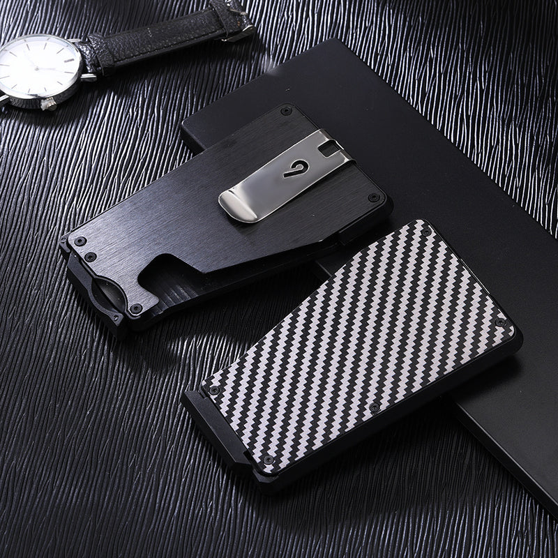 automatic pop-up metal card holder, view 7 - MRSLM