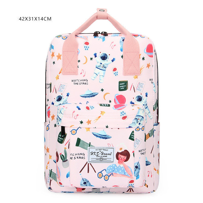 printed laptop backpack, view 21 - MRSLM