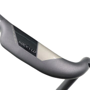 Matt carbon fiber road bike handlebar, view 5 - MRSLM
