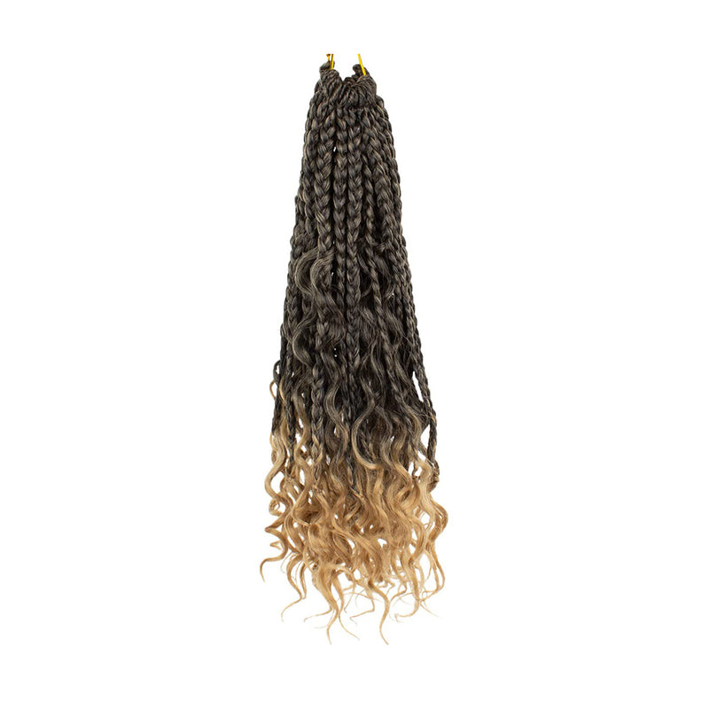 three-strand braid crochet hair, view 2 - MRSLM