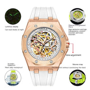 Hollow automatic mechanical watch, view 8 - MRSLM