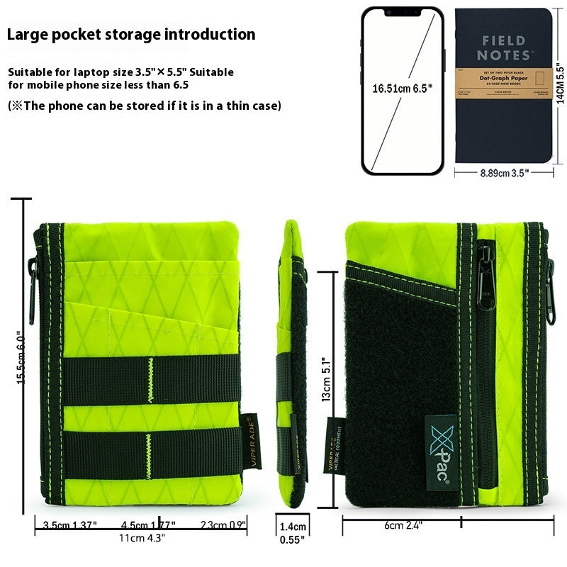 storage zero wallet phone case, view 5 - MRSLM