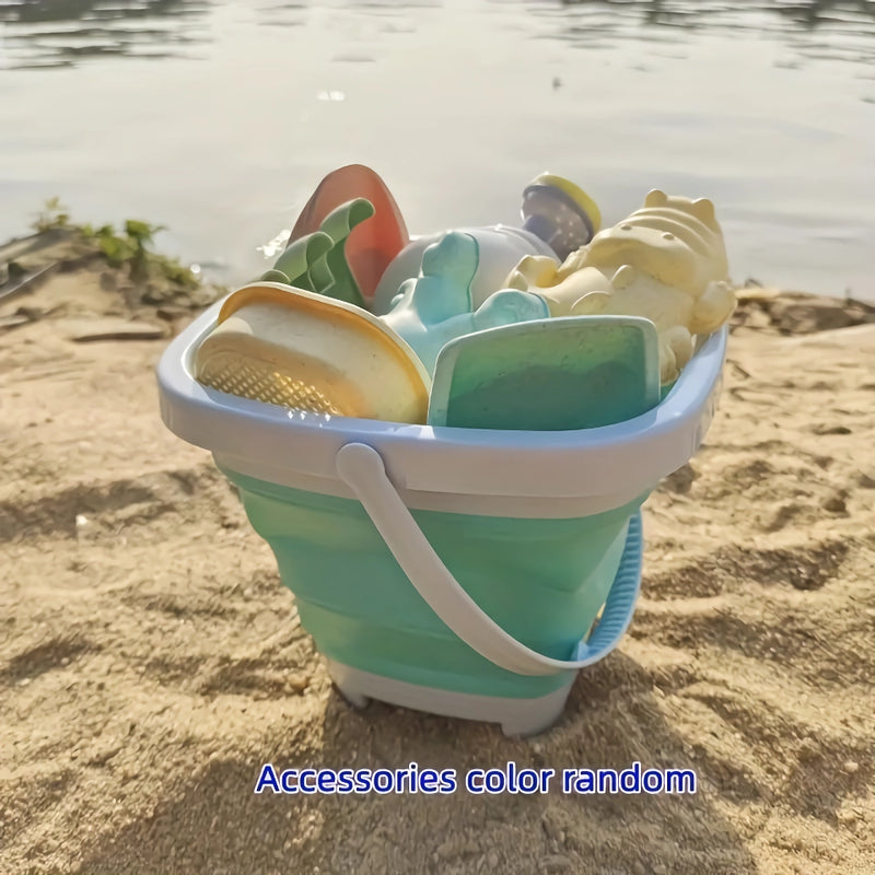 kids beach sand toys set, view 2 - MRSLM