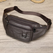 Men's sheepskin waist bag, view 11 - MRSLM
