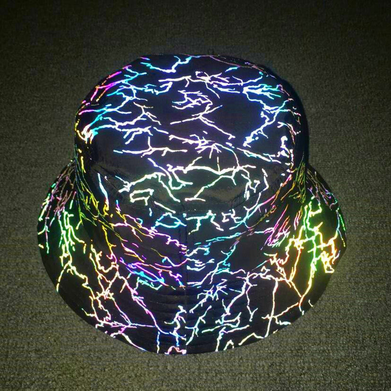 Colorful printed bucket hat, view 2 - MRSLM