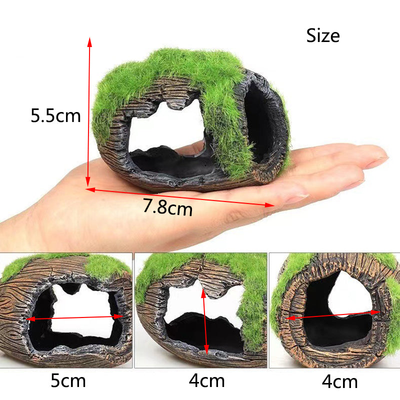 artificial aquarium cask shelter, view 2 - MRSLM