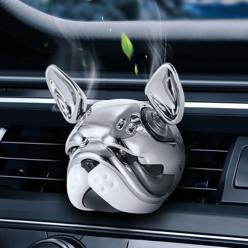bulldog car air freshener, view 4 - MRSLM