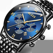men's chronograph quartz watch night light - MRSLM